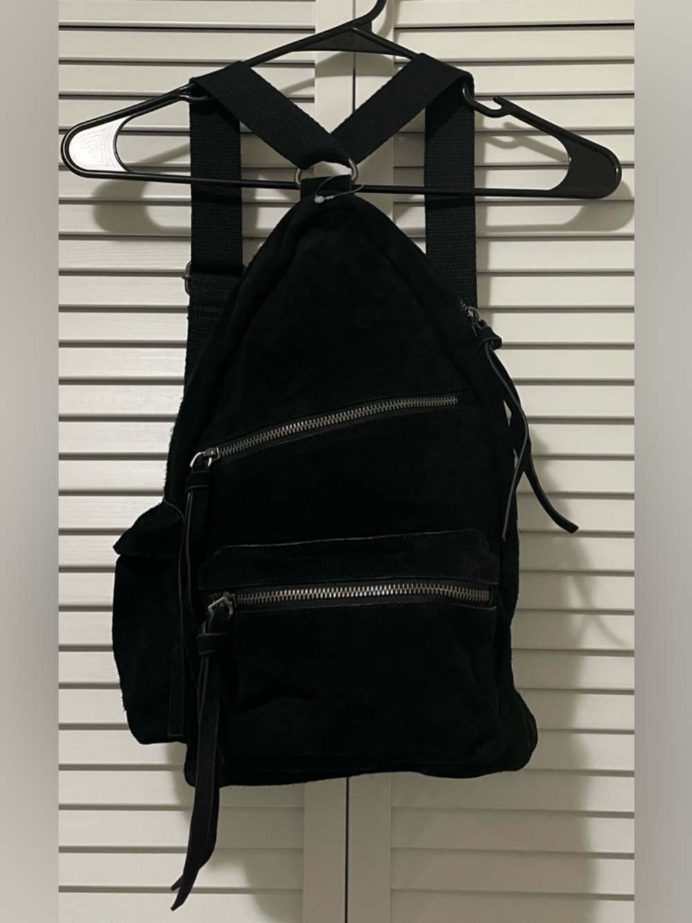 NWOT Free People Oxford Suede Shoulder Sling - Picture 4 of 5